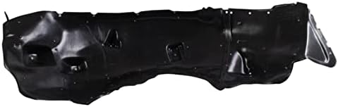 TRQ Front Right Inner Fender Liner Black Passenger Side