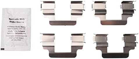 TRQ Front Ceramic Brake Pad Set