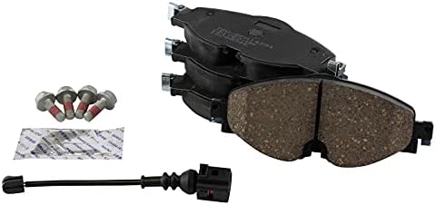 TRQ Front Ceramic Brake Pad Set