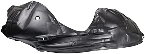 TRQ Left Inner Fender Liner Black Drivers Side