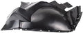 TRQ Front Right Forward Inner Fender Liner Black Passenger Side