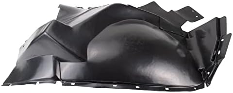 TRQ Front Right Forward Inner Fender Liner Black Passenger Side