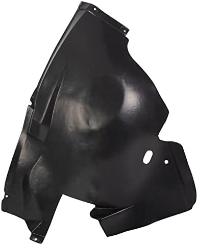TRQ Front Right Forward Inner Fender Liner Black Passenger Side