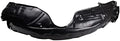 TRQ Front Right Inner Fender Liner Black Passenger Side