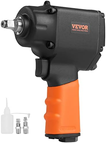 VEVOR Air Impact Wrench, 3/8-Inch Drive Air Impact Gun, Up to 690ft-lbs Nut-busting Torque, Lightweight Pneumatic Impact Wrench for Auto Repairs and Maintenance by VEVOR