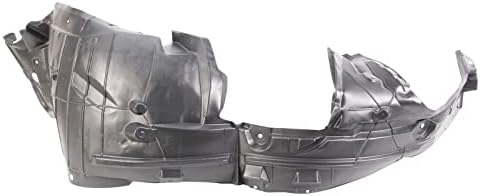 TRQ Left Inner Fender Liner Black Drivers Side