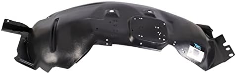 TRQ Front Left Inner Fender Liner Black Drivers Side
