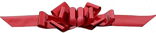 Big Red Car Bow Ribbon - 25" Wide, Large Gift Decoration, Election Day - Image 4