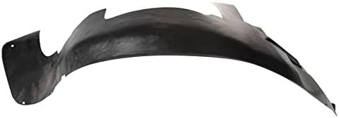 TRQ Front Left Inner Fender Liner Black Drivers Side