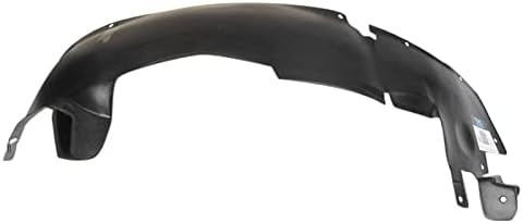 TRQ Front Left Inner Fender Liner Black Drivers Side