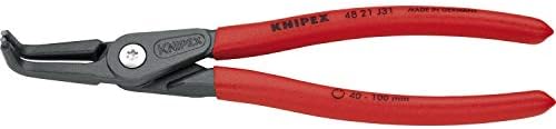 KNIPEX Tools - Precision Circlip Pliers, Internal, 90 Degree Angled, 1 37/64"-3 15/16" Bore Dia. (4821J31), 8.50 by Unknown