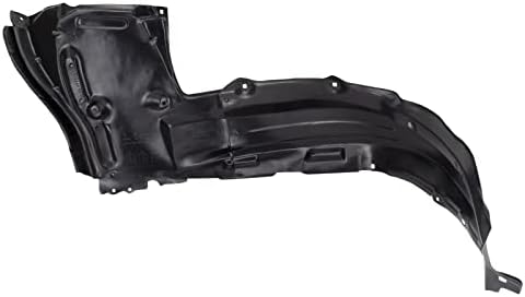 TRQ Passenger Side Front Rearward Inner Fender Liner