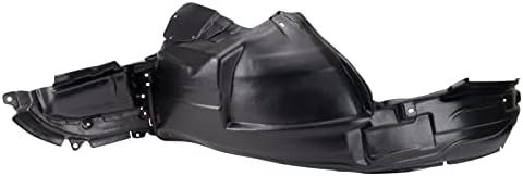TRQ Front Left Inner Fender Liner Black Drivers Side