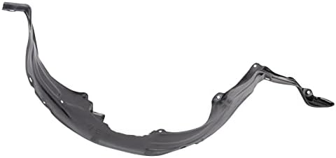 TRQ Front Left Inner Fender Liner Black Drivers Side