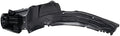 TRQ Front Right Inner Fender Liner Black Passenger Side