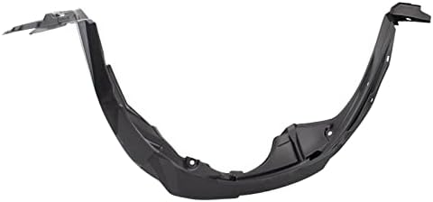 TRQ Front Right Inner Fender Liner Black Passenger Side