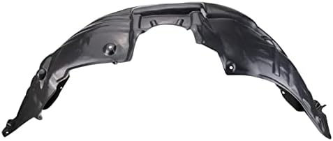 TRQ Front Right Inner Fender Liner Black Passenger Side