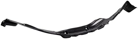 TRQ Front Left Inner Fender Liner Black Drivers Side