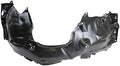 TRQ Front Right Inner Fender Liner Black Passenger Side