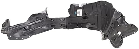 TRQ Left Inner Fender Liner Black Drivers Side