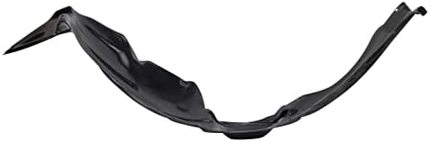 TRQ Front Right Inner Fender Liner Black Passenger Side
