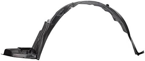 TRQ Front Left Inner Fender Liner Black Drivers Side