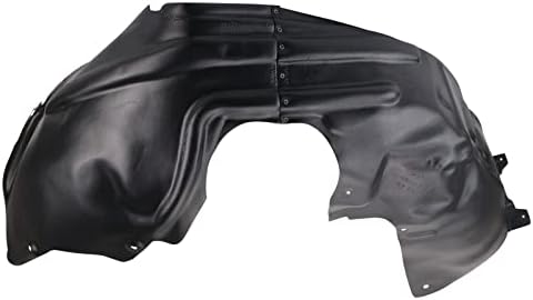 TRQ Front Left Inner Fender Liner Black Drivers Side