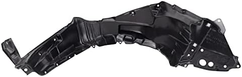 TRQ Front Left Inner Fender Liner Black Drivers Side