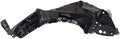 TRQ Front Left Inner Fender Liner Black Drivers Side