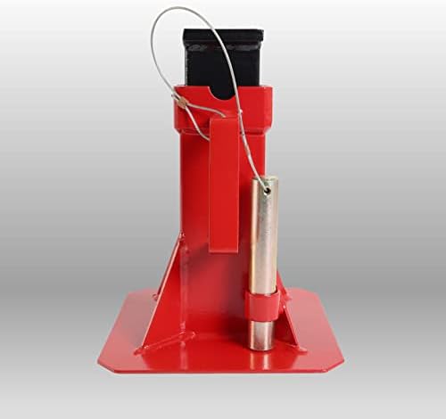 Big RED 22 Ton Heavy Duty Pin Type Professional Car Jack Stand with Lock, 44000lbs Capacity, Red, 1 Pair - Image 5