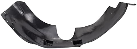 TRQ Front Left Inner Fender Liner Black Drivers Side