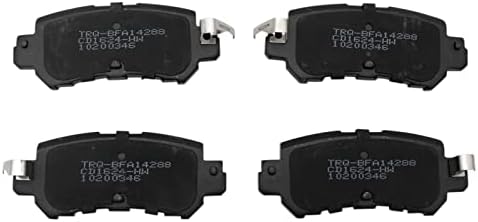 TRQ Rear Brake Pads Ceramic