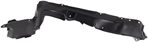 TRQ Front Left Inner Fender Liner Black Drivers Side