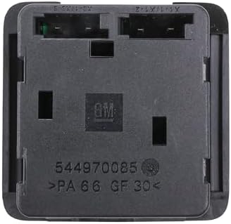 GM Genuine Parts 84581301 Jet Black Accessory Power Receptacle