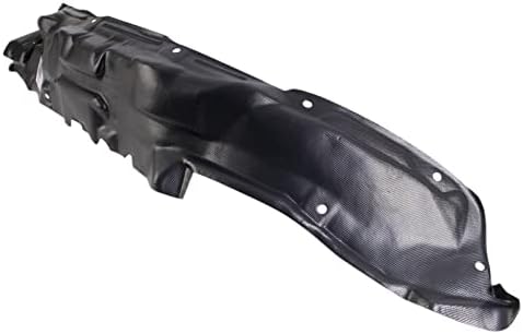 TRQ Front Right Inner Fender Liner Black Passenger Side