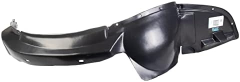 TRQ Front Left Inner Fender Liner Black Drivers Side