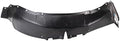 TRQ Front Left Inner Fender Liner Black Drivers Side