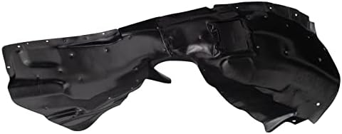 TRQ Front Right Inner Fender Liner Black Passenger Side