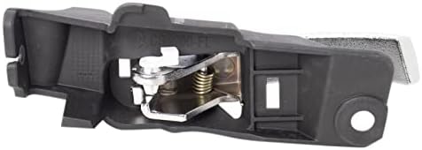 TRQ Front Left Interior Door Handle Chrome Drivers Side