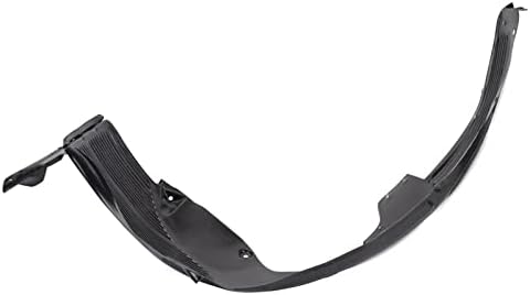 TRQ Front Right Inner Fender Liner Black Passenger Side