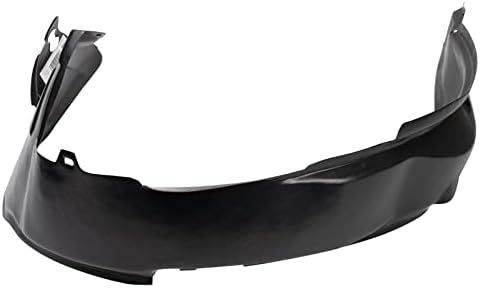 TRQ Front Left Inner Fender Liner Black Drivers Side