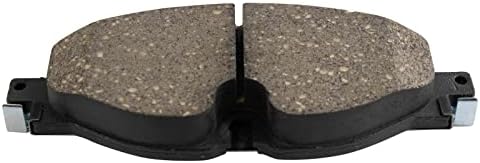 TRQ Front Ceramic Brake Pad Set