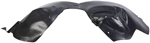 TRQ Front Left Inner Fender Liner Black Drivers Side