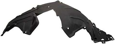 TRQ Left Inner Fender Liner Black Drivers Side