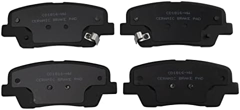 TRQ Rear Brake Pads Ceramic