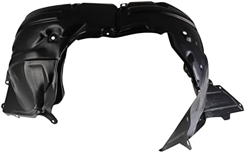 TRQ Front Left Inner Fender Liner Black Drivers Side
