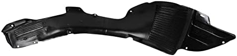TRQ Front Left Inner Fender Liner Black Drivers Side