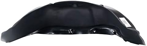 TRQ Front Left Inner Fender Liner Black Drivers Side
