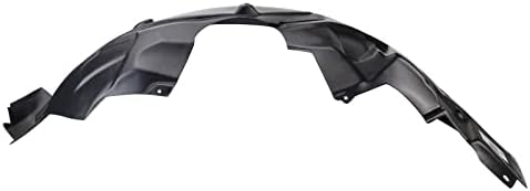 TRQ Front Left Inner Fender Liner Black Drivers Side