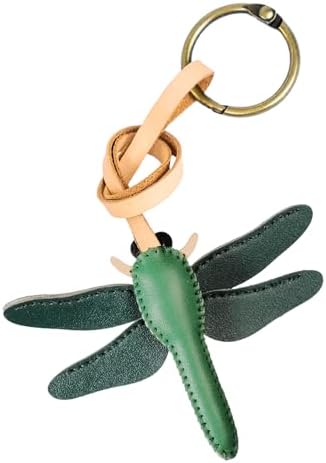 Insects Leather Bag Charm - Unique Purse Charm Keychain for Backpacks